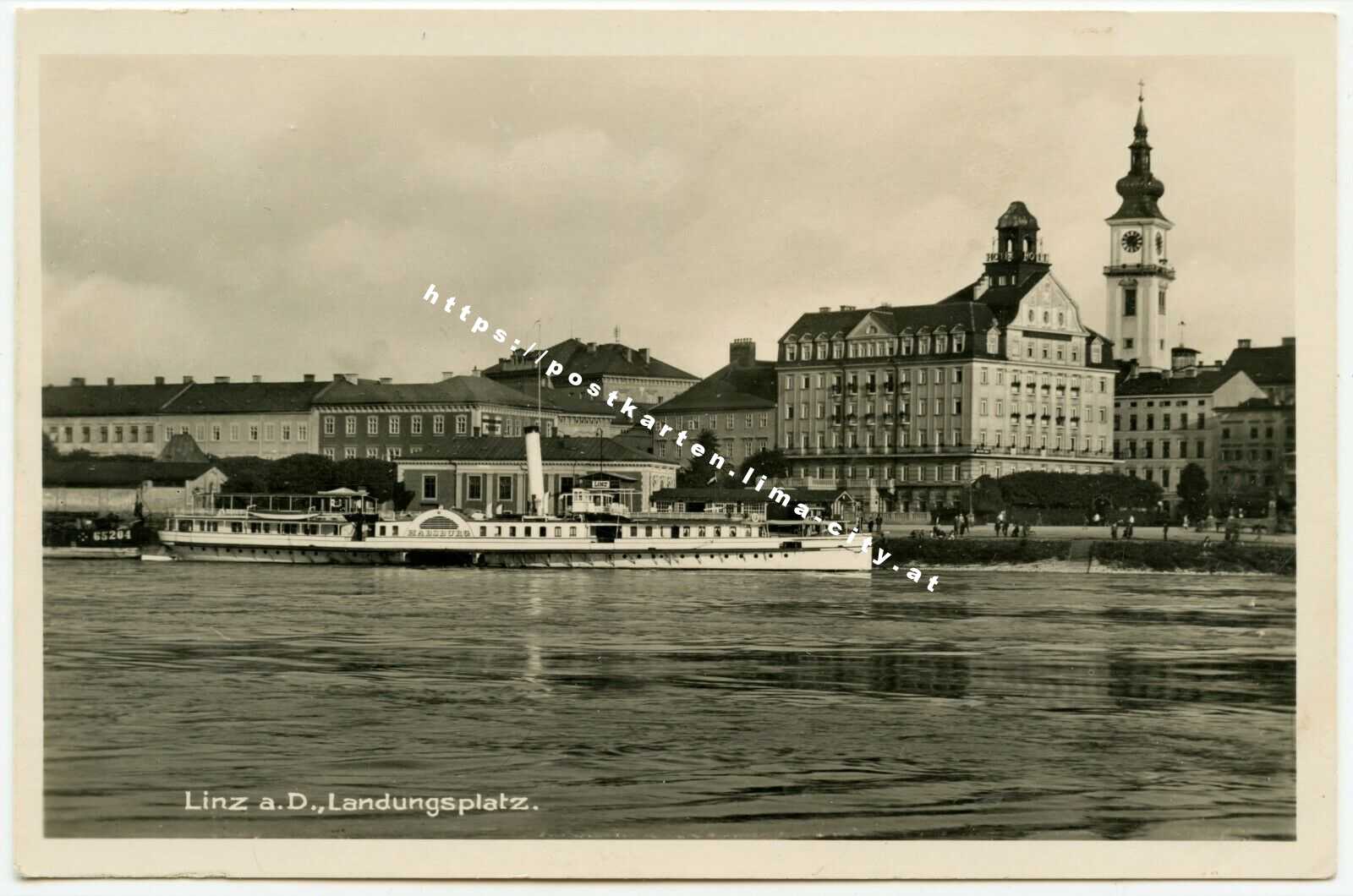 Linz Landungsplatz 1939